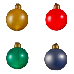 Kerstbal opblaasbaar 40cm