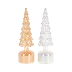 Kerstboom LED 33 cm goud of wit