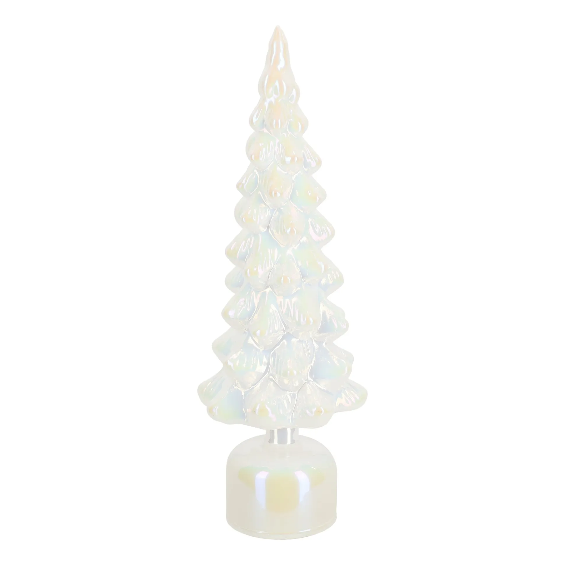 Kerstboom LED 40 cm roze, wit of goud