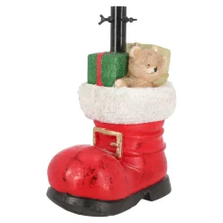 Kerstboomvoet laars met beer