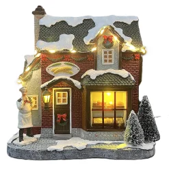 Kerstdorp bakkerij 17x11x18cm