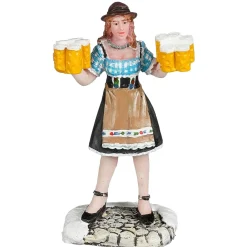 Kerstdorp Bier vrouw 1