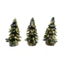 Kerstdorp bomenset 3-delig 12cm