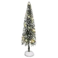 Kerstdorp boom met LED 26cm