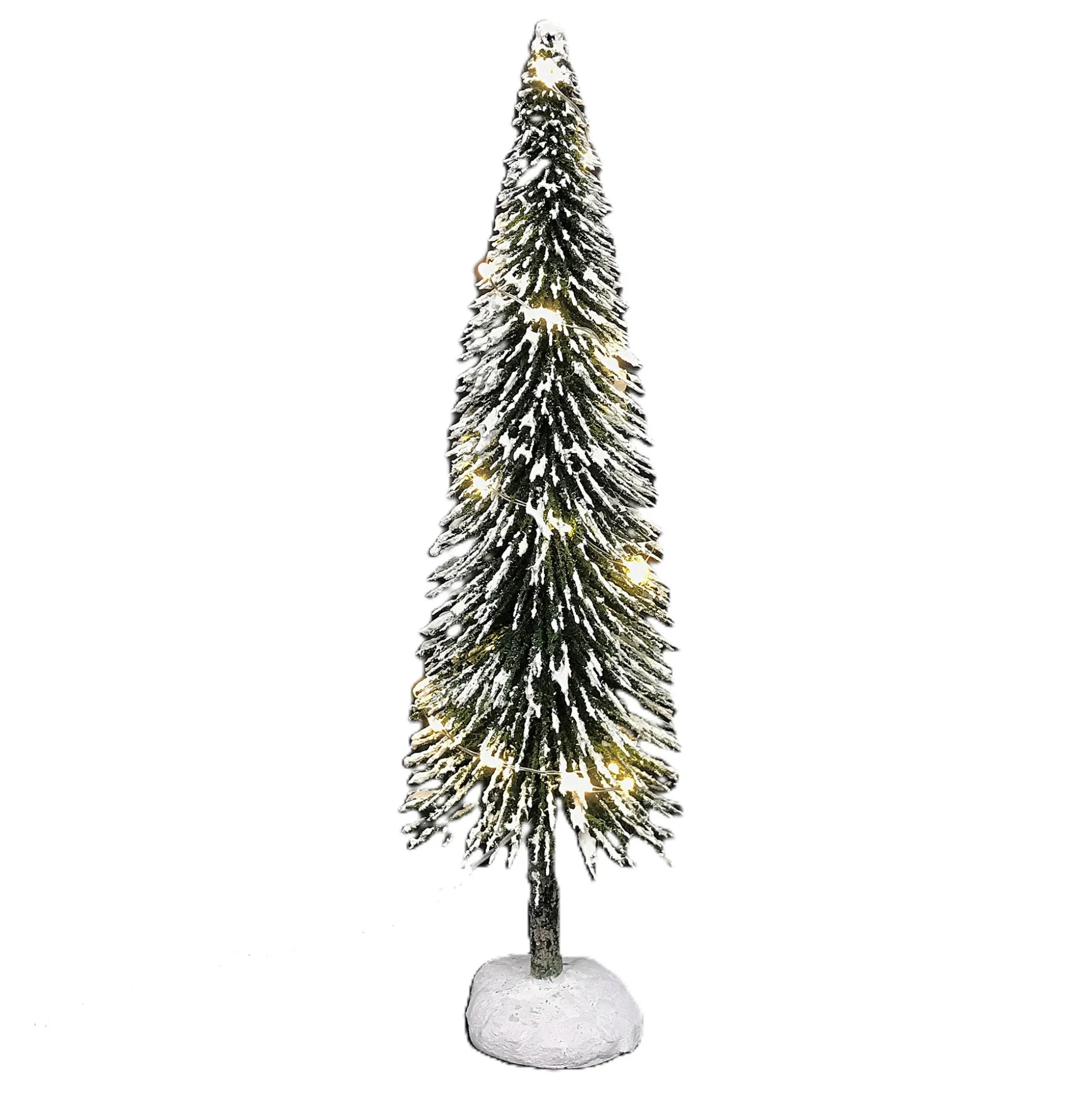 Kerstdorp boom met LED 26cm