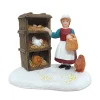 Kerstdorp eitjes uithalen