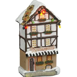 Kerstdorp Elzas restaurant 7 x 4 x 12 cm