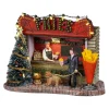 Kerstdorp Friettent 16x8x12cm