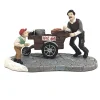 Kerstdorp kraam hot dog
