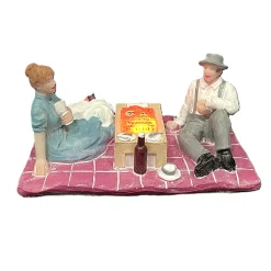 Kerstdorp picknick BBQ