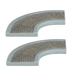 Kerstdorp Road bocht 2st 26x10cm