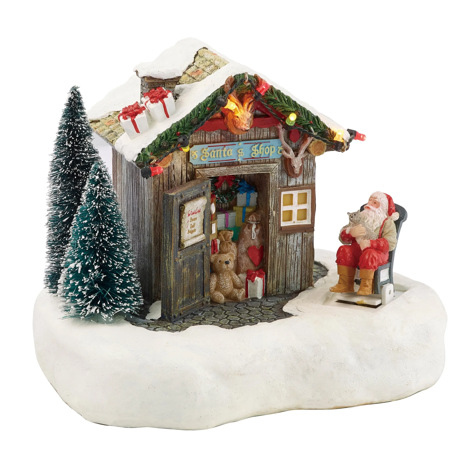Kerstdorp Santas shop