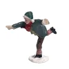 Kerstdorp schaatser groen
