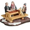 Kerstdorp Sjoelen 9x6x5cm