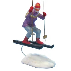 Kerstdorp ski jump de lucht 7cm