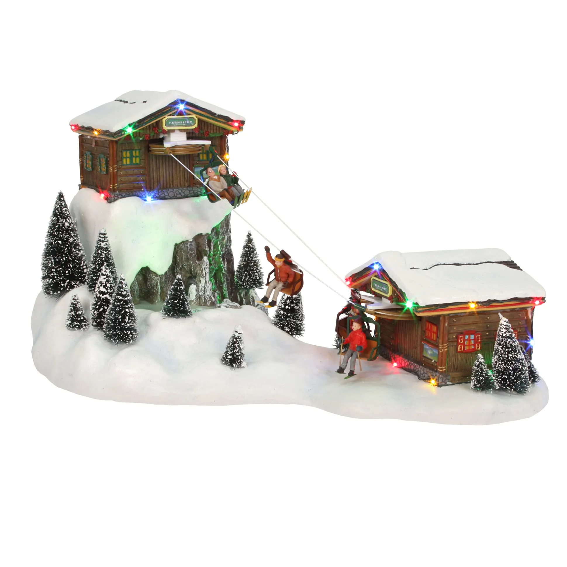 Kerstdorp Skilift 45 x 25 x 23 cm