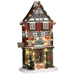 Kerstdorp Skiwinkel 17 x 8 x 28 cm