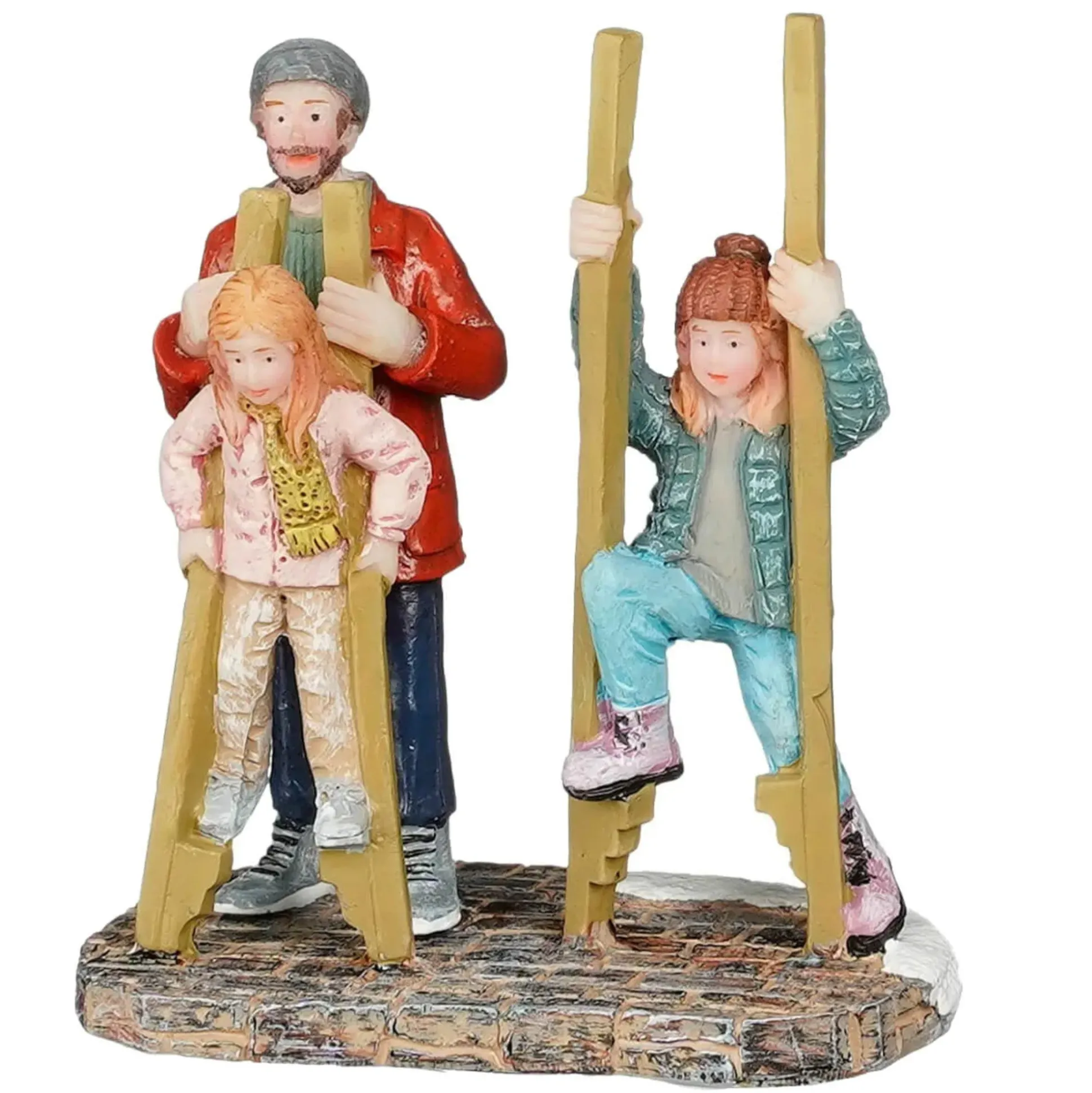 Kerstdorp Steltenlopen 6 x 3 x 7 cm