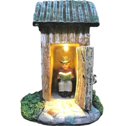 Kerstdorp wc hut 8x11cm