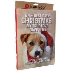 Kerstkalender Chick'n snack hond 24st.