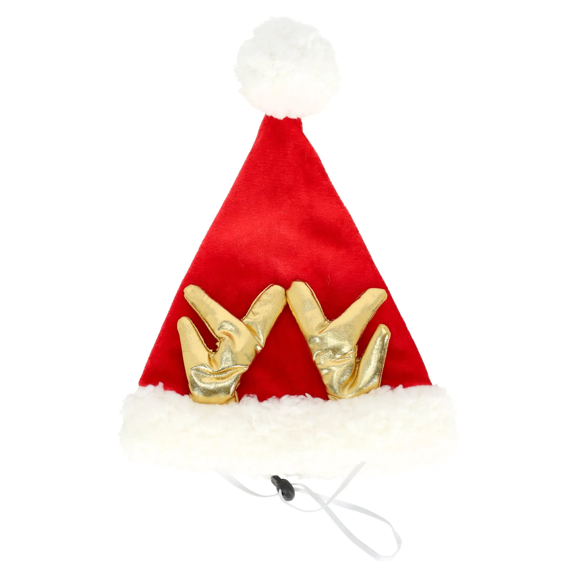 Kerstmuts met gewei hond