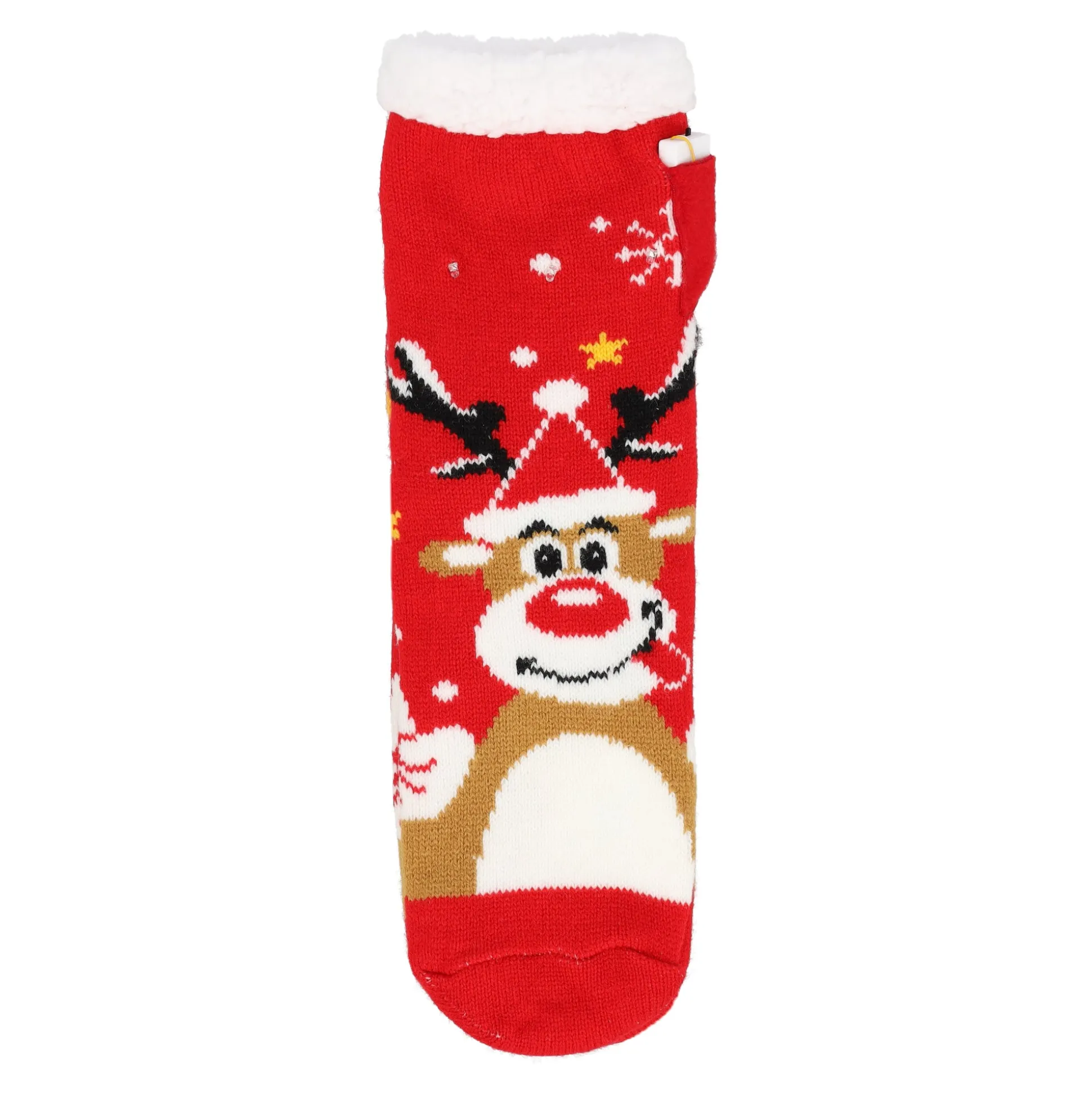 Kerstsok led rood