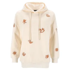 Kersttrui Ginger creme S