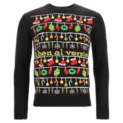 Kersttrui Versierd XS