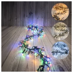 Kerstverlichting 1152 LED twinkel wit