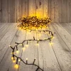 Kerstverlichting serpentine 600LED classic gold