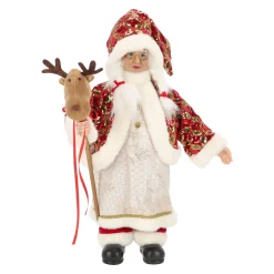 Kerstvrouw 60 cm classic santa