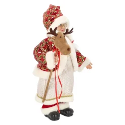Kerstvrouw 60 cm classic santa