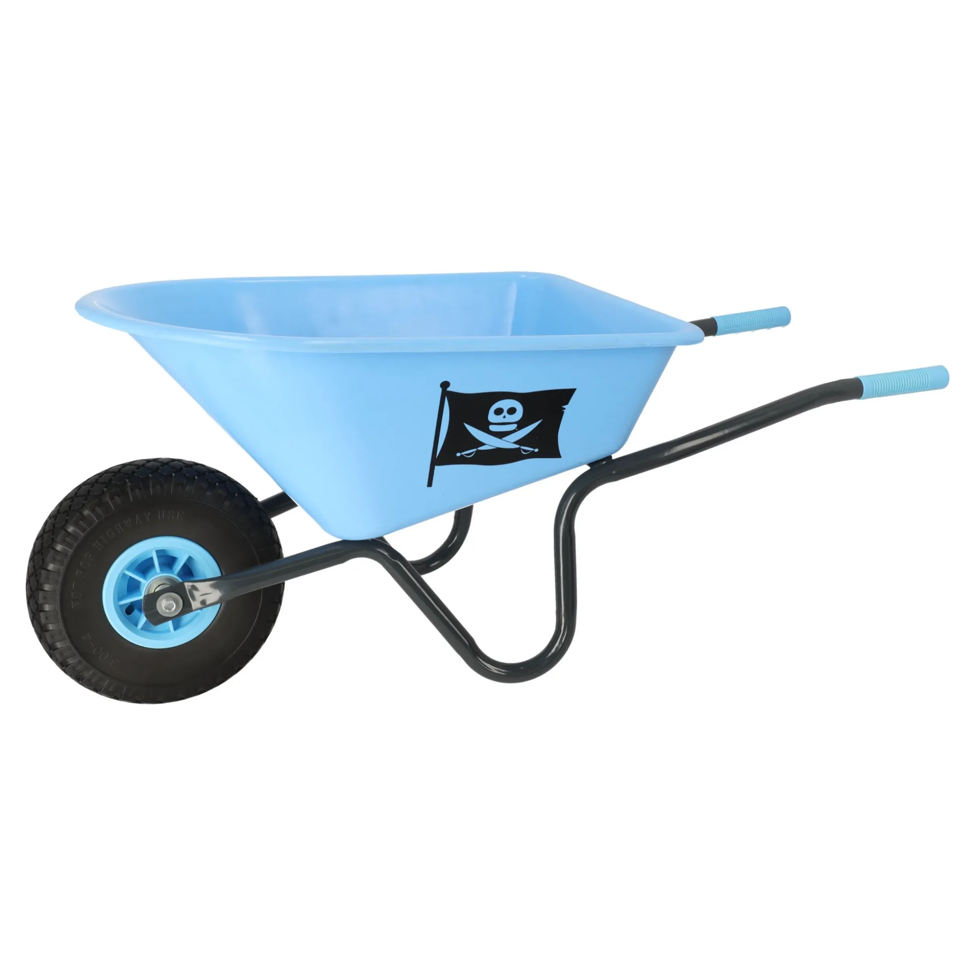 Kinderkruiwagen blauw