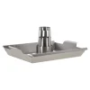 Kiphouder RVS 37x26cm