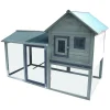Kippenhok met ren Calimero Cottage 197 x 93 x 143 cm