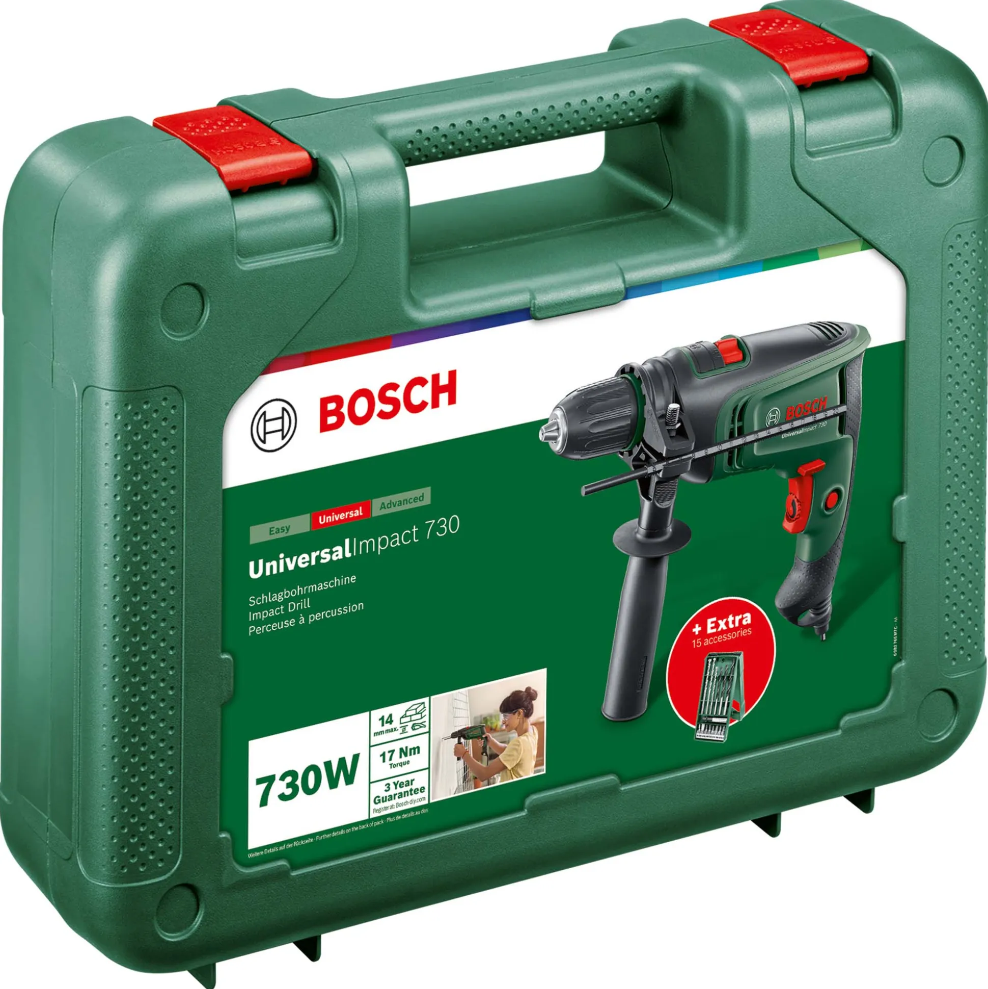 Klopboor universal impact 730 bosch