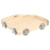 Knaagdier hoek plateau hout 17cm