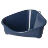 Knaagdiertoilet hoek medium blauw