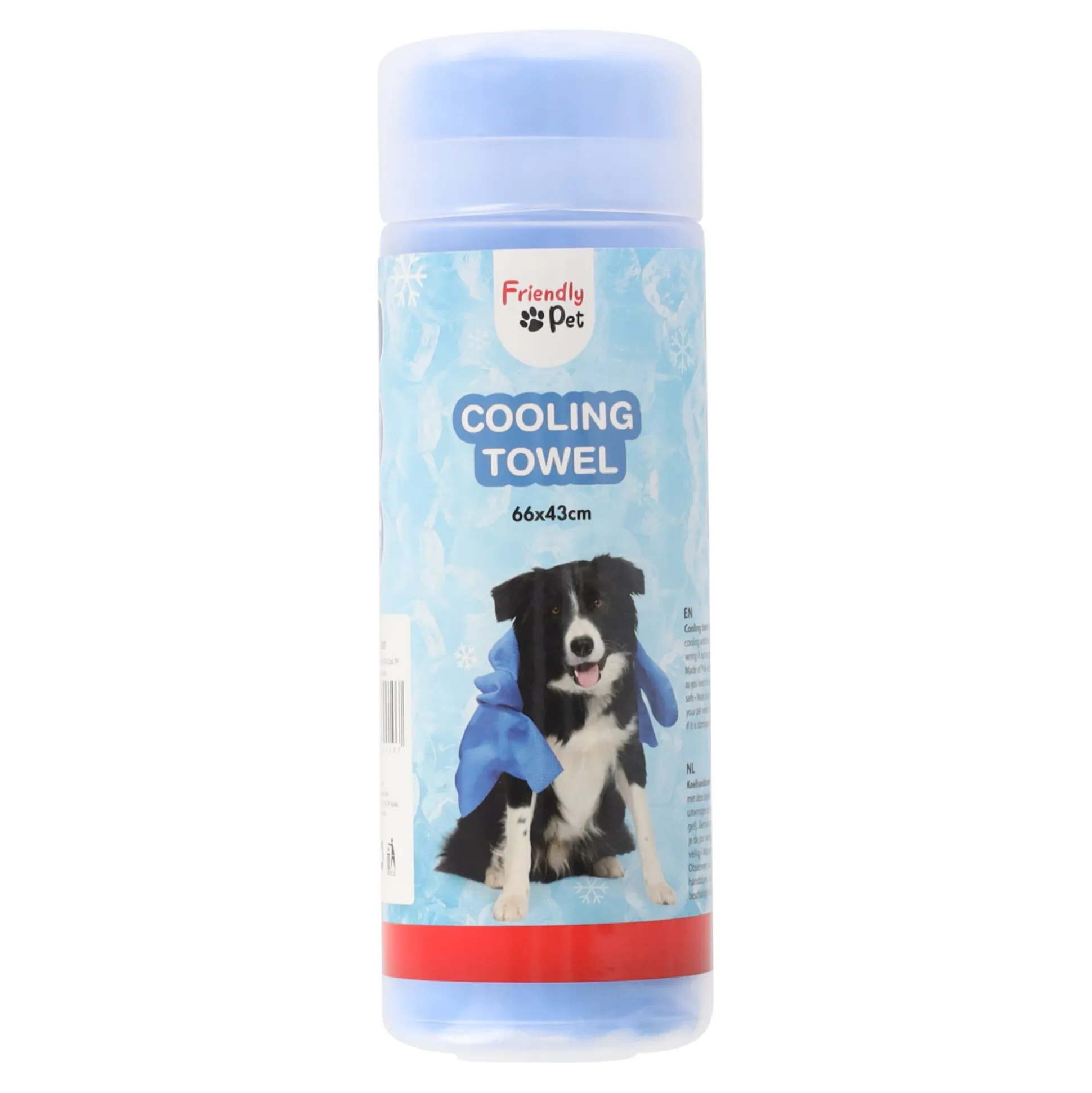 Koel handdoek hond 65x40cm cool