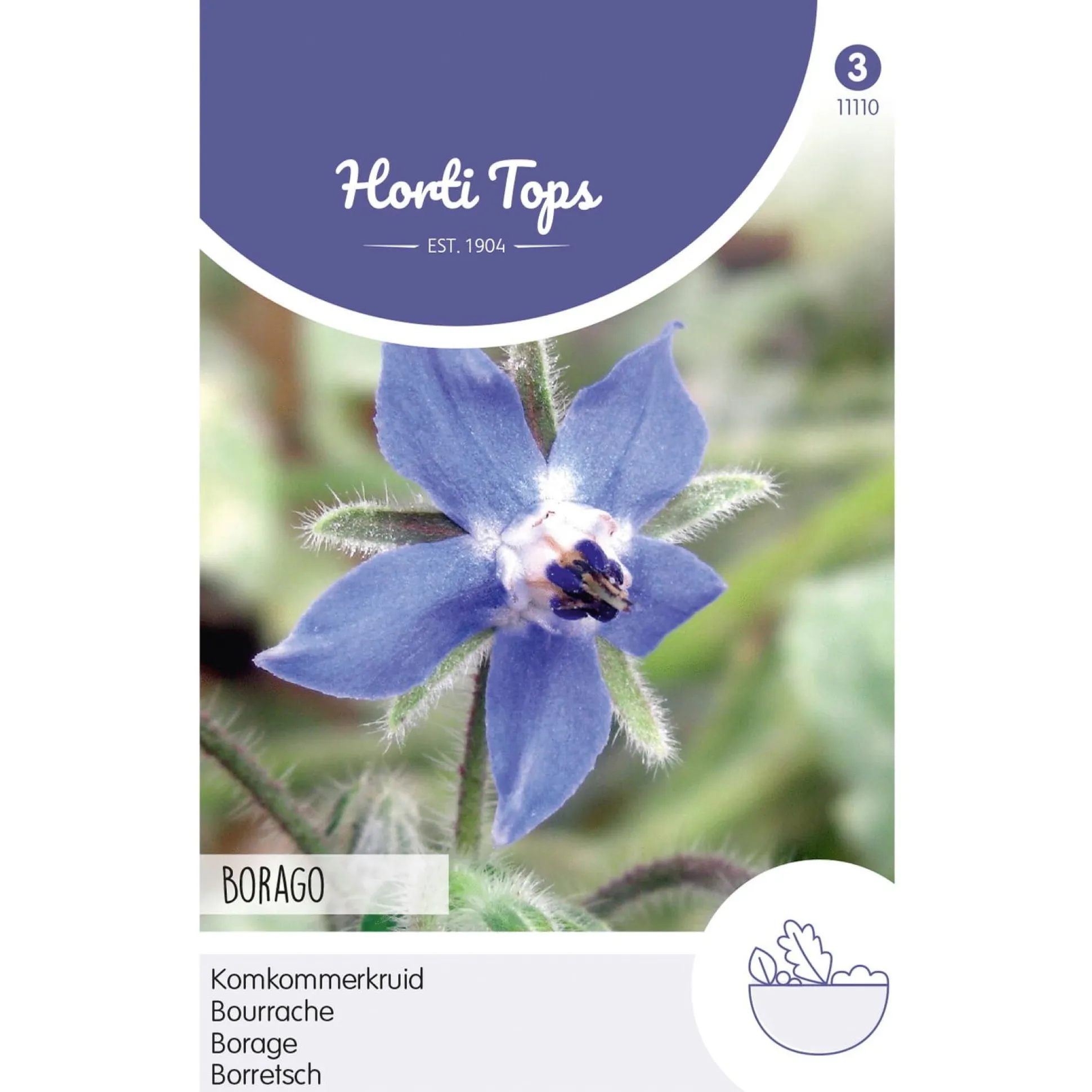 Komkommerkruid borage zaad