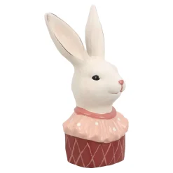 Konijn buste 21cm beige