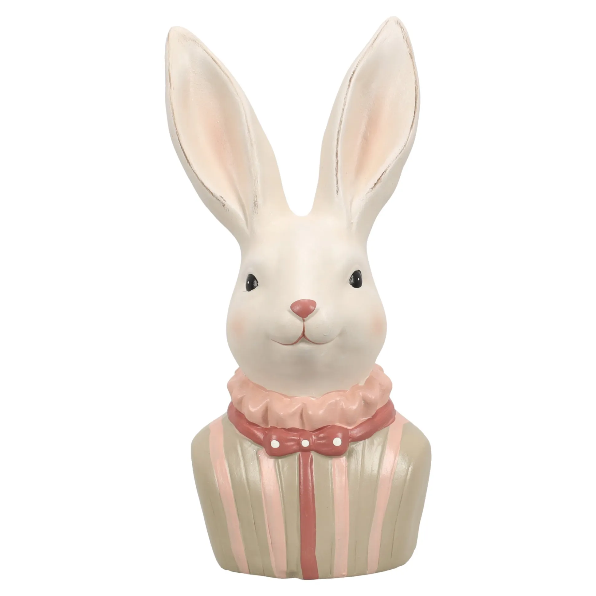 Konijn buste 26cm roze