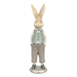 Konijn staand 22cm groen