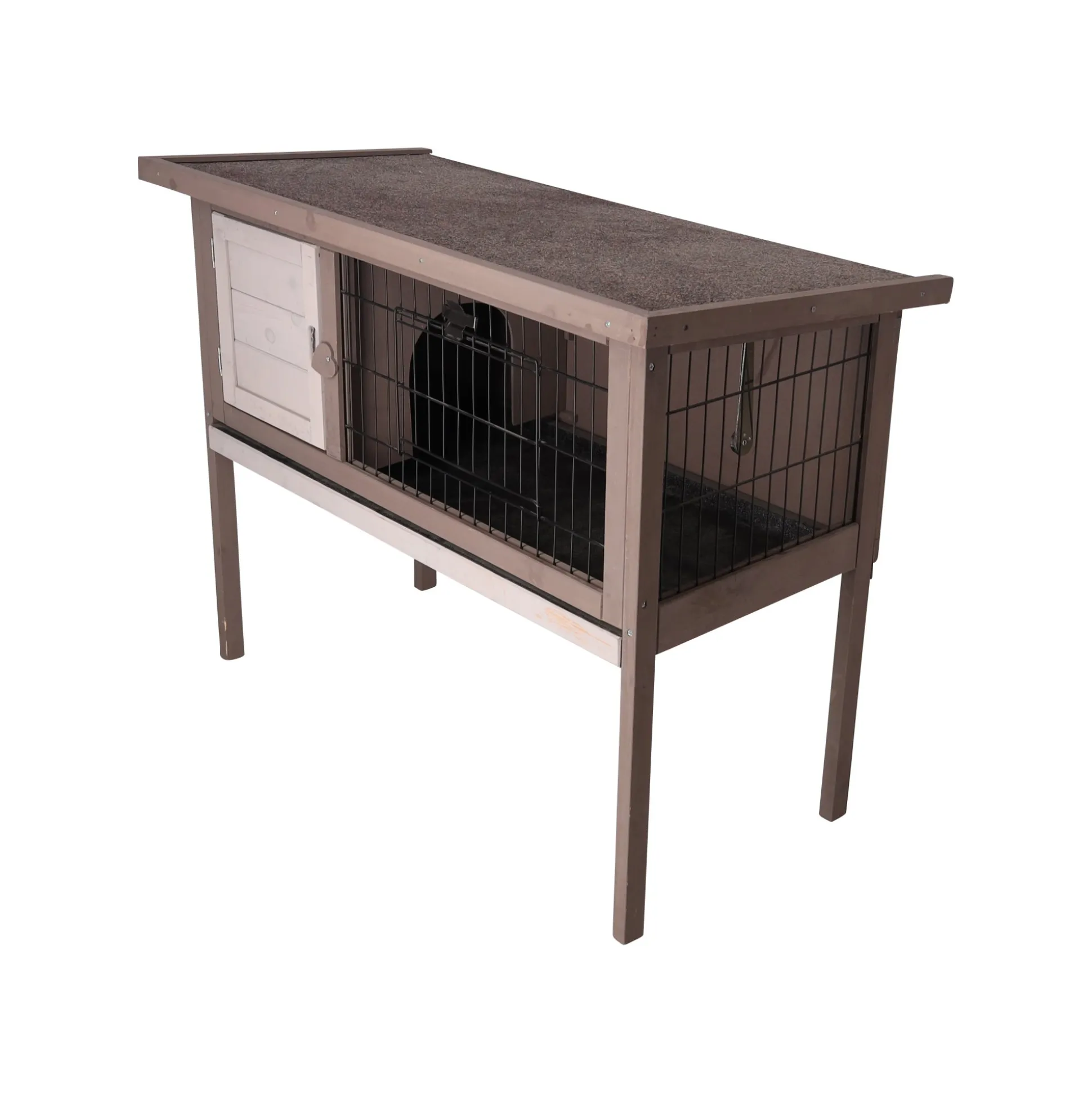 Konijnenhok 92x45x70cm BC01 taupe
