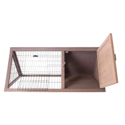 Konijnenren 97 x 50 x 41 cm BC03 taupe
