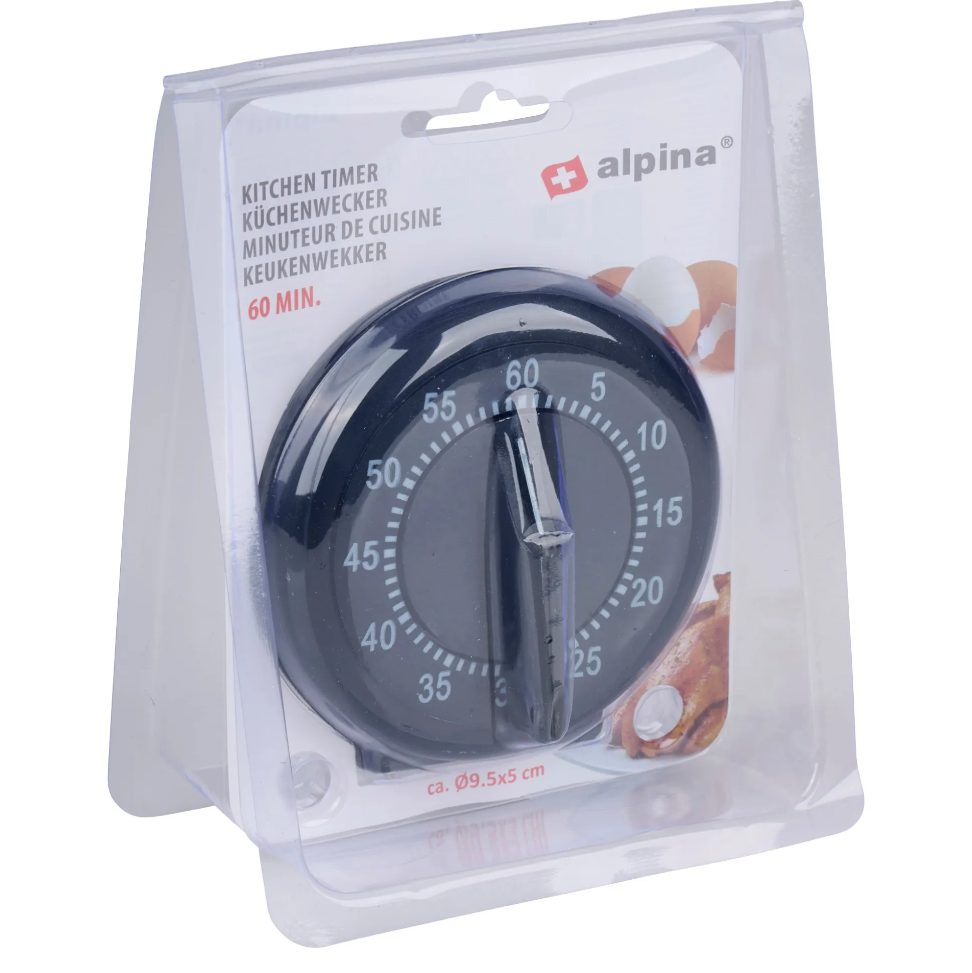 Kookwekker rond Alpina