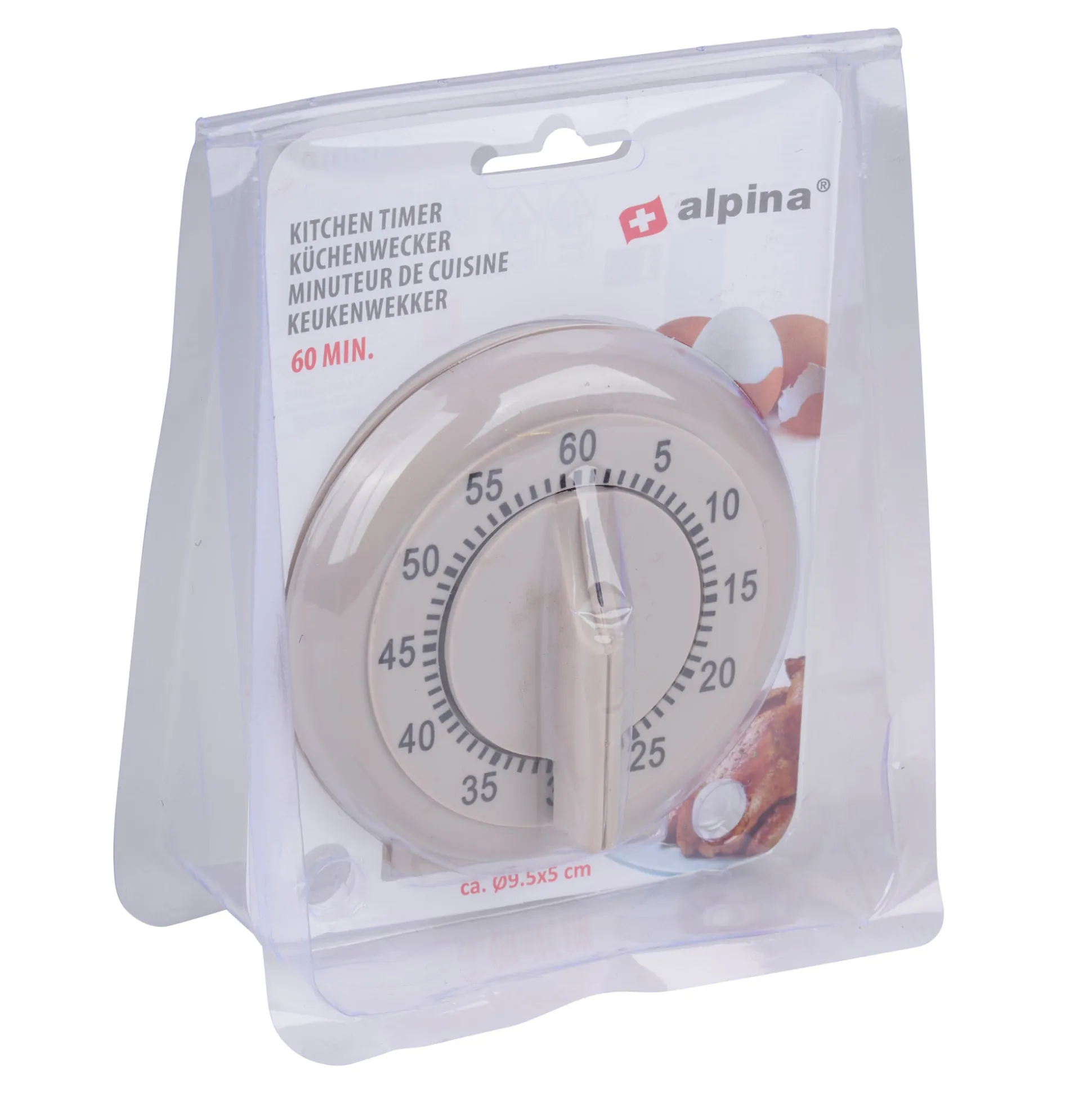 Kookwekker rond Alpina