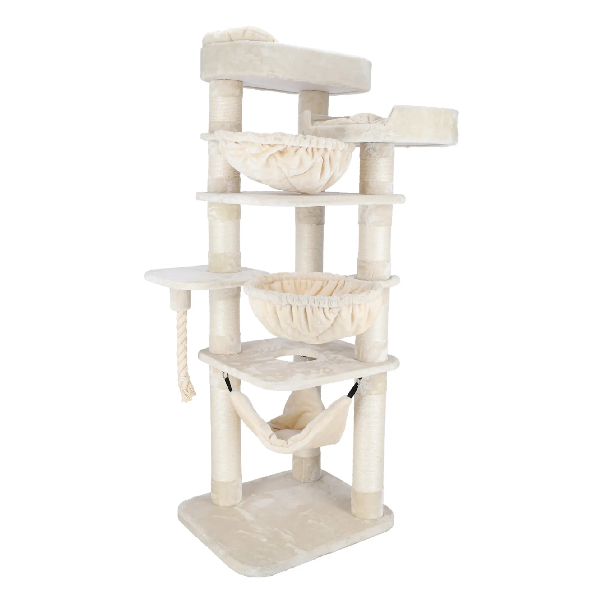 Krabpaal Zuki 177 cm creme
