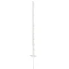 Kunststofpaal 105cm wit 10st Koltec