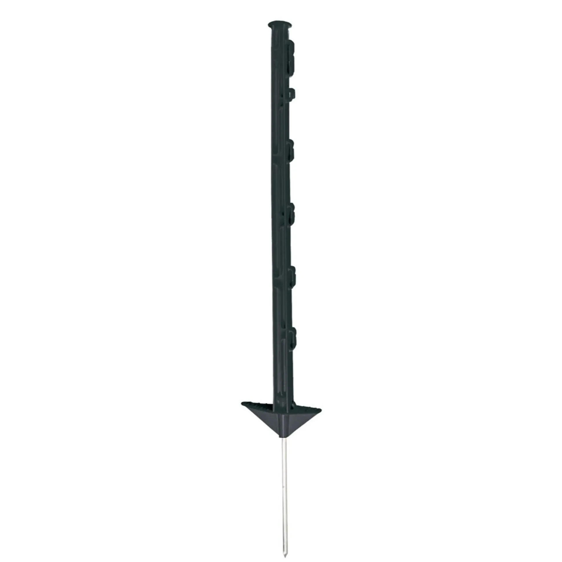 Kunststofpaal 70cm zwart 10st Koltec